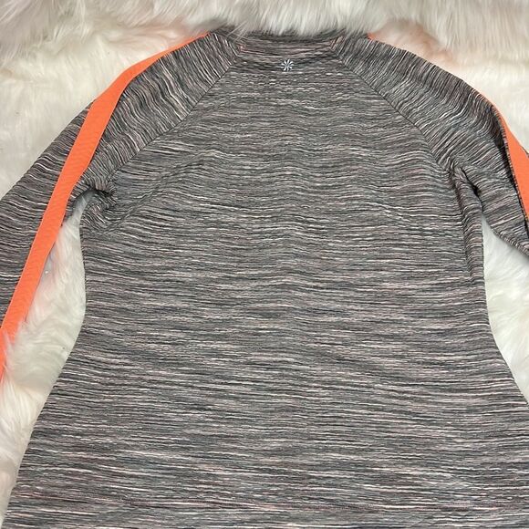 Athleta Snowscape Quilted Spacedye Sweatshirt C34 - Picture 7 of 8